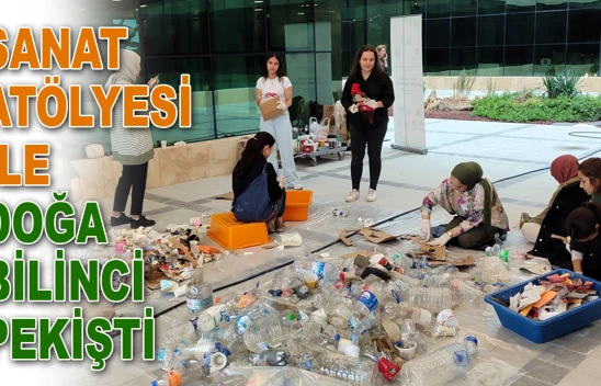 Sanat Atölyesi İle Doğa Bilinci Pekişti