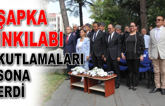 Şapka İnkılabı Kutlamaları Sona Erdi