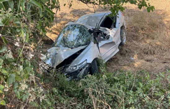 Kastamonu'da Otomobil Şarampole Yuvarlandı: 1 Ağır Yaralı