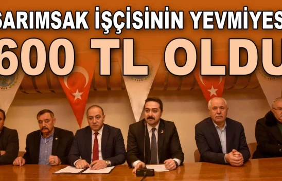 Sarımsak İşçisinin Yevmiyesi 600 TL Oldu