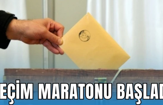 Seçim Maratonu Başladı