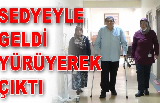 Sedyeyle Geldi Yürüyerek Çıktı