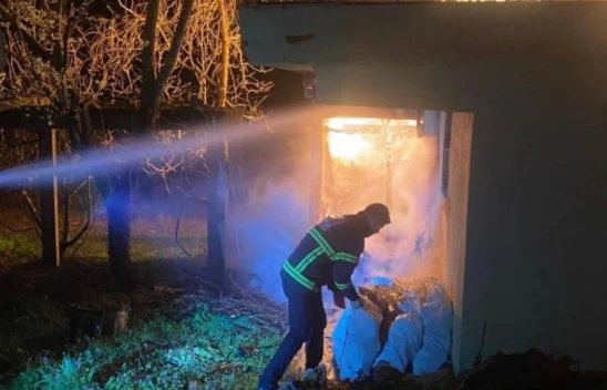 Şehit Annesi Yangında Yaralandı