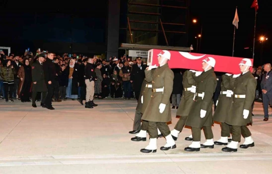 Şehit Piyade Sözleşmeli Er Çağatay Erenoğlu'nun Cenazesi Memleketi Sinop'ta