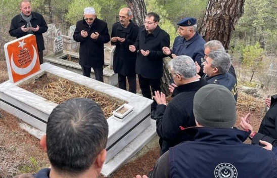 Şehit Polis Kadir Atan, Tosya'da Kabri Başında Anıldı