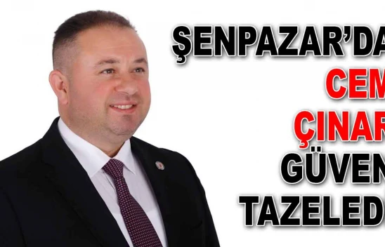 Şenpazar'da Cem Çınar Güven Tazeledi