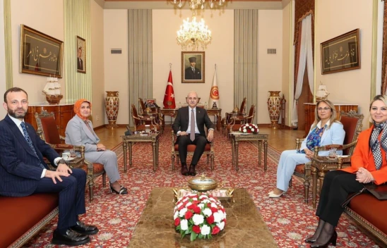 Serap Ekmekci'den TBMM Başkanı Numan Kurtulmuş'a Ziyaret