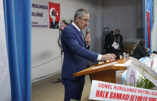 Seydiler Esnaf Odası Başkanı Çalkaya Güven Tazeledi