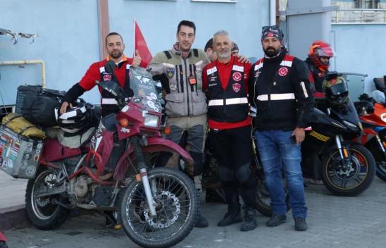 Şilili Gezgin İstiklal Sürüşü'ne Katıldı