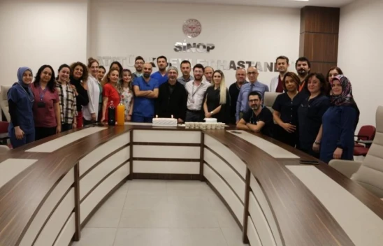 Sinop Atatürk Devlet Hastanesi'nde 100. Bypass