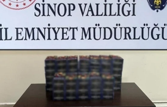 Sinop'ta 10 Bin Makaron Ele Geçirildi