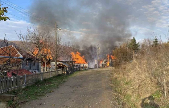 Sinop'ta Yangın: Taşınmazlar Kül Oldu!