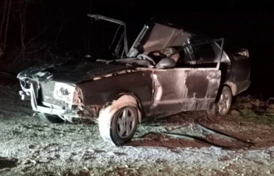 Sinop'ta otomobil göle düştü, 1 ölü!