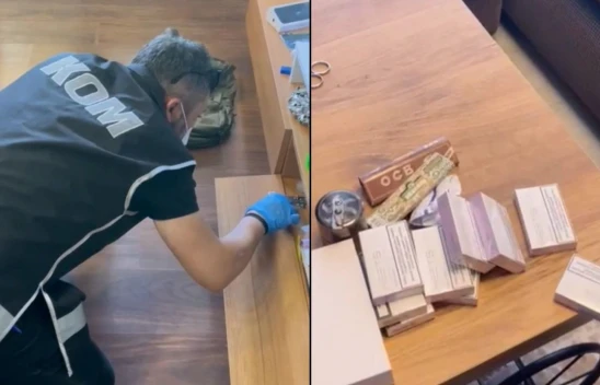 Sinop'ta uyuşturucu operasyonu