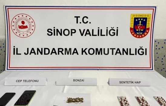 Sinop'ta Uyuşturucu Operasyonu: 2 Gözaltı