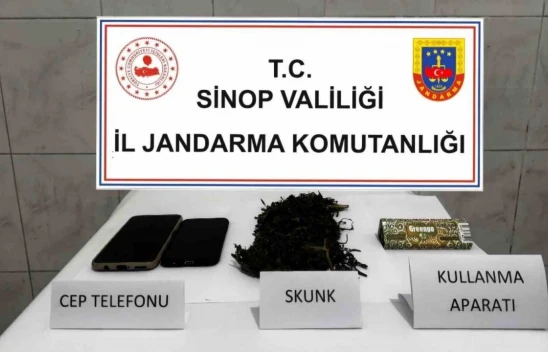 Sinop'ta Uyuşturucu Operasyonu: 2 gözaltı