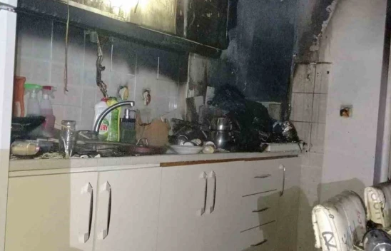Sungurlu'da Ev Yangını Korkuttu