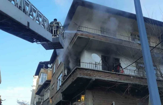 Sungurlu'da Korkutan Yangın