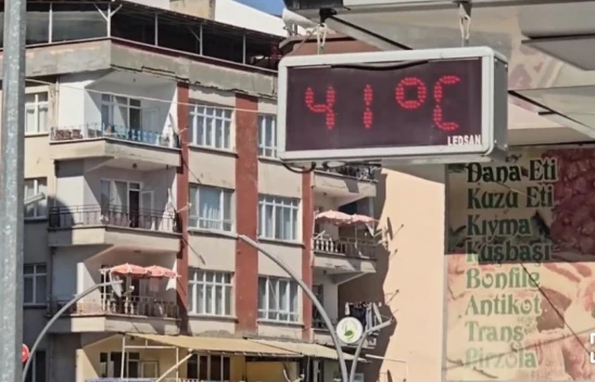 Sungurlu'da Termometreler 41 Dereceyi Gördü