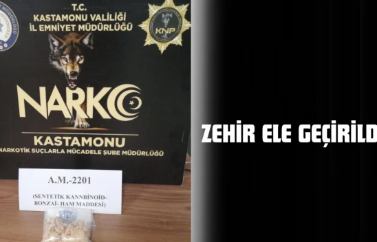 Şüphe Üzerine Durduruldu, Zehir Ele Geçirildi!