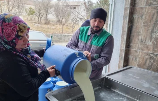 Süt Üreticilerinin Emeği Kazanca Dönüşüyor
