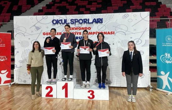 Taekwondo Türkiye 3'üncüsü Kastamonu'dan!
