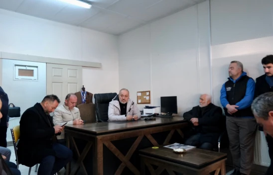 Tahsin Babaş, Galericiler Sitesini Ziyaret Etti