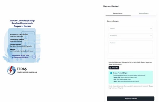 Talepler Doğrudan TEDAŞ'a Ulaşacak