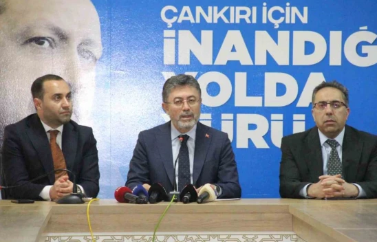 Tarım ve Orman Bakanı İbrahim Yumaklı Çankırı'da Konuştu