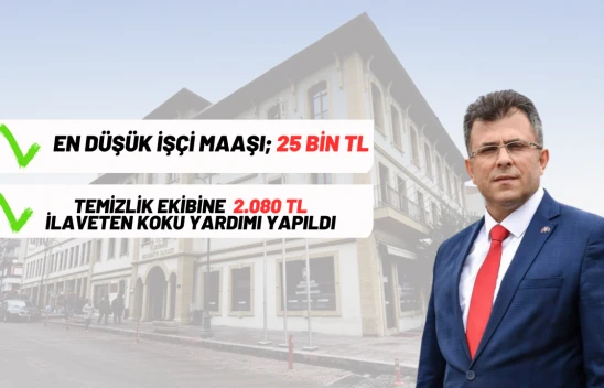 Taşköprü Belediyesi'nde İşçi Maaşlarına Zam