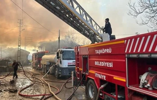 Taşköprü İtfaiyesi 41 Kişinin Hayatını Kurtardı