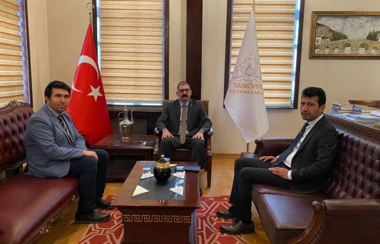 Taşköprü MYO Yönetiminden Kaymakam Demirdağ'a Ziyaret