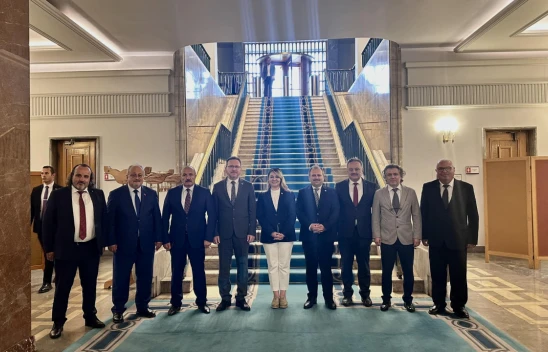 TBMM'de İstişarelerde Bulundular