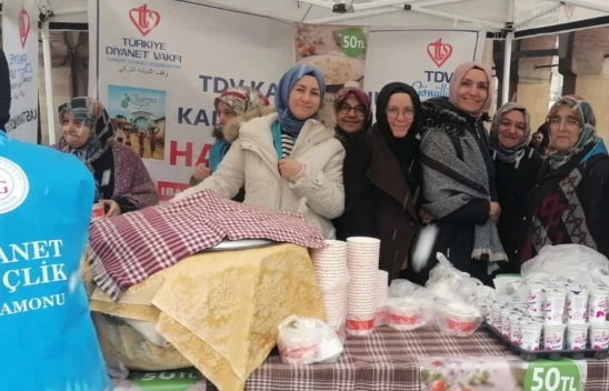 TDV Kadın Gönüllülerinden 'Hayır Çarşısı'