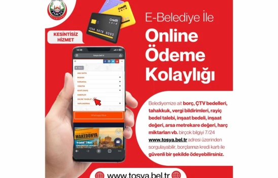 Tek İşlemle Ödeme Kolaylığı