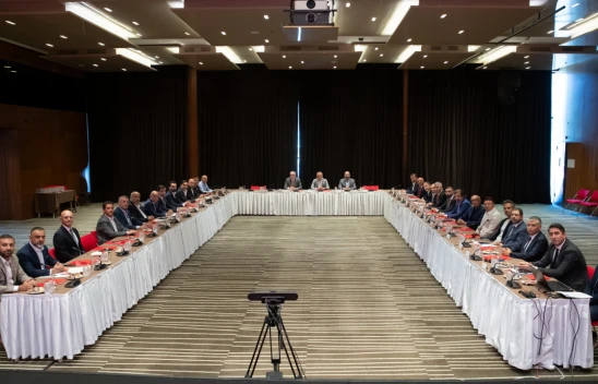 TFF Başkanı Hacıosmanoğlu, Dış İlişkiler Kurulu ile Bir Araya Geldi