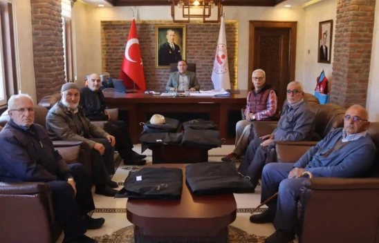 Tören Kıyafetleri Gazilere Teslim Edildi