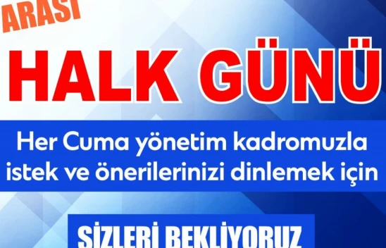 Tosya'da vatandaşlar cuma günü dinleniyor!