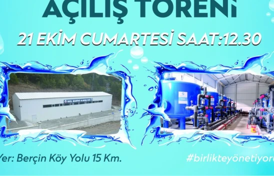 Tosya daha temiz suya kavuşuyor, servis saatleri belli oldu