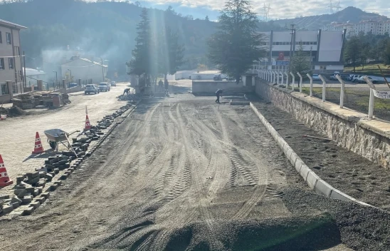 Tosya'nın Her Köşesinde Çalışmalar Sürüyor