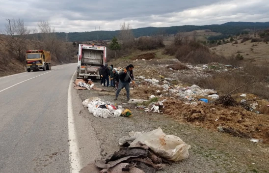 Tosya Yolu Temizlendi