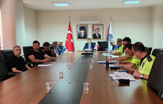 Trafik Tedbirlerini Görüştüler