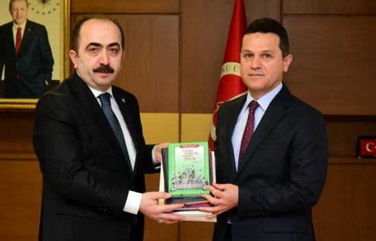 TTK Başkanı Prof. Dr. Özgen'den Rektöre Ziyaret