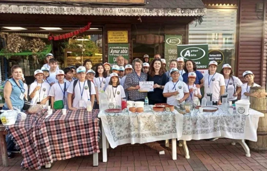 Çaycumalı Öğrenciler Manda Yoğurdunu Tattılar