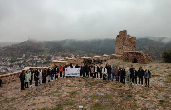 Turizm öğrencileri Kastamonu'yu tanıdı