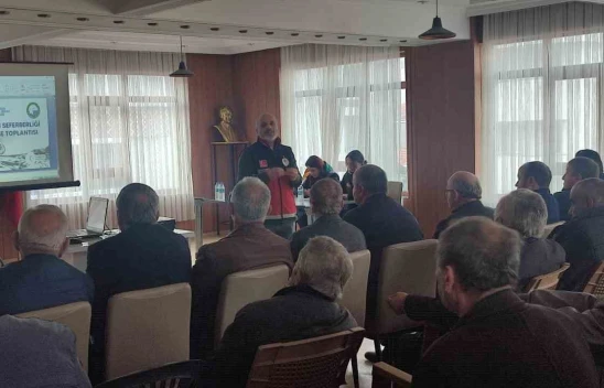 Türkeli'de Köy Muhtarlarına Yönelik Bilgilendirme Toplantısı