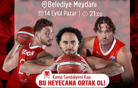 Türkiye-Almanya Final Heyecanı Kastamonu'da Dev Ekranda İzlenecek