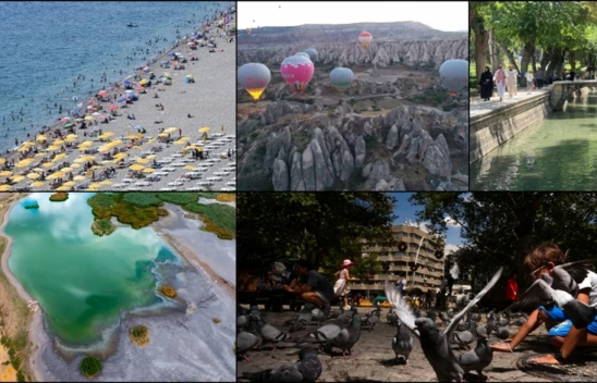 Türkiye'de Ağustos 1,3 Derece Daha Sıcak Geçti