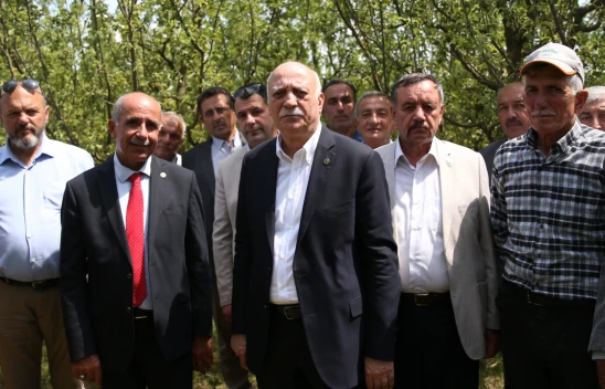 TZOB Genel Başkanı Bayraktar, Kastamonu'da Dondan Etkilenen Tarım Arazilerini Gezdi