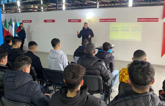 Ülkü Ocaklarında Afet Eğitimi Verildi